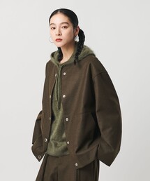 BEAUTY＆YOUTH UNITED ARROWS ブルゾン アウター 毛ブレンド スナップ