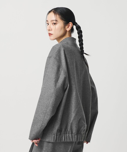 BEAUTY＆YOUTH UNITED ARROWS ブルゾン アウター 毛ブレンド スナップ