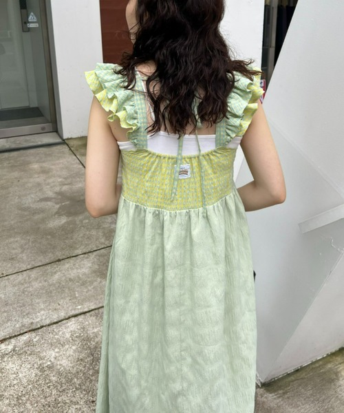 「HELLO.SANFRANCISCO」 ノースリーブワンピース ONE SIZE ブラック レディース_画像8