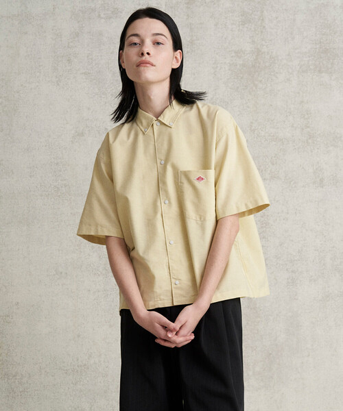 Danton（ダントン） 半袖シャツ 34 グレー系その他 レディース 