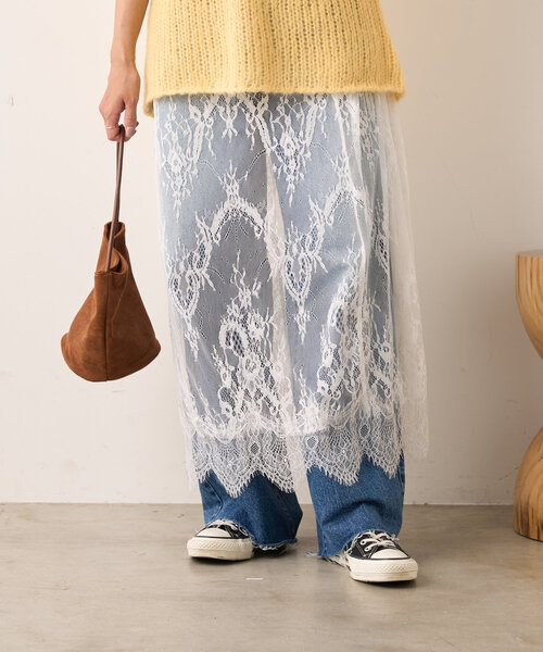 新品未使用タグ付き　シーナリーレーススカート　38サイズ 新品未使用タグ付き シーナリーレーススカート 38サイズ 新品未使用