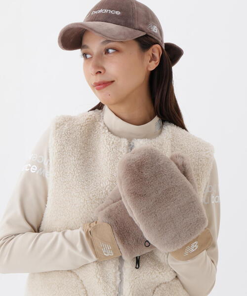 新品未使用タグ付き　ゴルフ　new balance 帽子　手袋　セット New Balance Golf（ニューバランスゴルフ） 手袋 「new balance golf