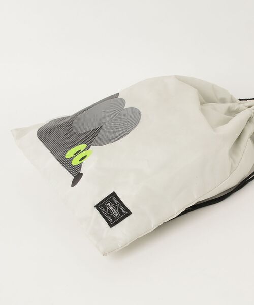 「B印 YOSHIDA(BEAMS×PORTER)」 ショルダーバッグ - ホワイト メンズ_画像3