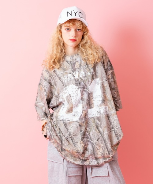 「ankoROCK」 半袖Tシャツ ONESIZE ベージュ メンズ_画像7