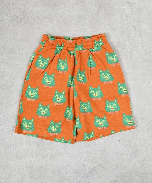KAPITAL 緑オレンジ ショートパンツ MARKEY'S（マーキーズ） ハーフパンツ パンツ 短パン ソウガラミニ