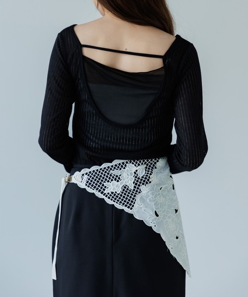tシャツ 2way layered tops（ツーウェイレイヤードトップス