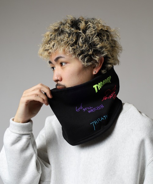 THRASHER（スラッシャー） ネックウォーマー スヌード マルチロゴ
