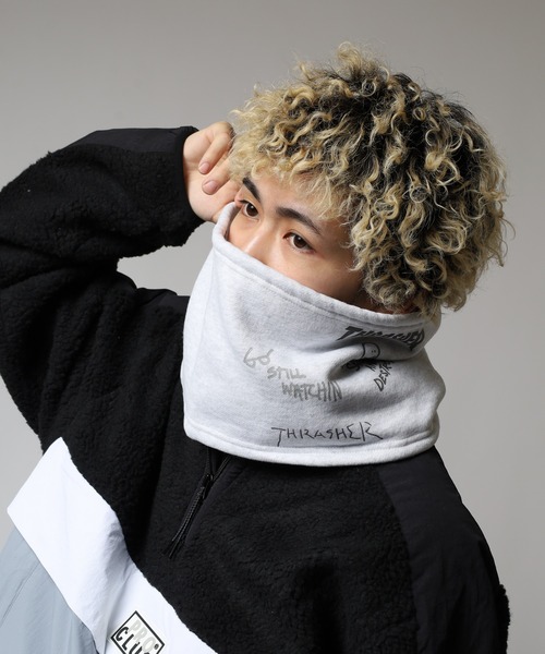 THRASHER（スラッシャー） ネックウォーマー スヌード マルチロゴ
