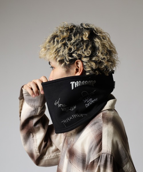 THRASHER（スラッシャー） ネックウォーマー スヌード マルチロゴ