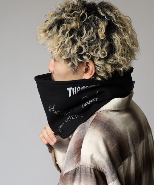 THRASHER（スラッシャー） ネックウォーマー スヌード マルチロゴ