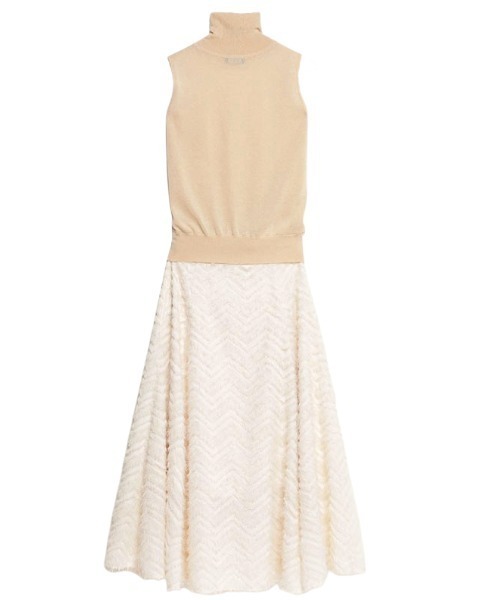 anuans（アニュアンス） セットアップ M ベージュ レディース