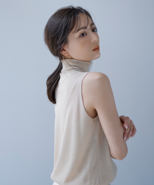 anuans（アニュアンス） セットアップ M ベージュ レディース