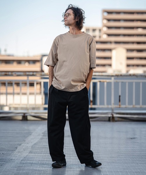 CAMBIO（カンビオ） スラックス mp14519- TR Two Tuck Pants