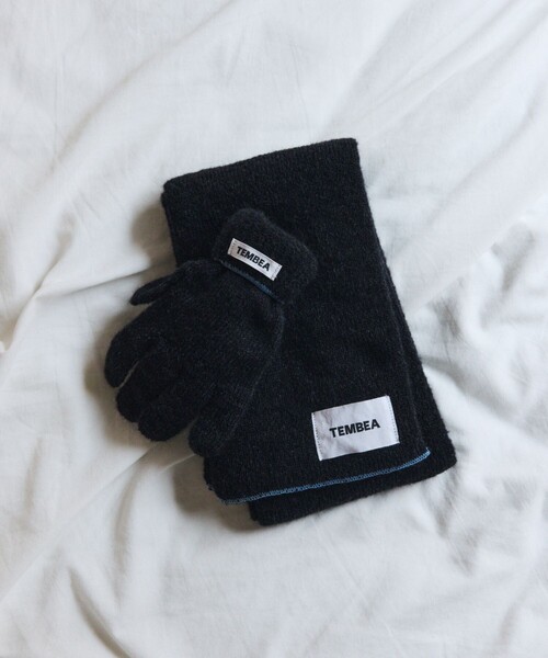 「TEMBEA」 マフラー ONE SIZE ナチュラル メンズ_画像8