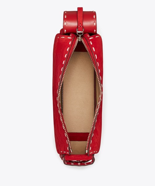 Ｍarrymama！ToryBurchショルダーバッグ・赤ボルドー色 Tory Burch ショルダーバッグ 斜め掛け レディース トリーバーチ