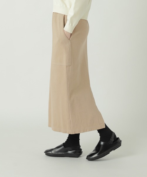 スカート COTTON DOUBLE FACE KNIT / スカート / Pの画像