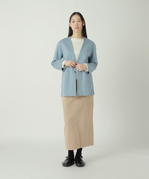 スカート COTTON DOUBLE FACE KNIT / スカート / Pの画像