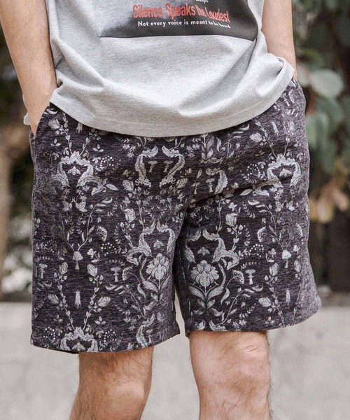 CAMBIO（カンビオ） パンツ mp14674-Classic Leaf Pattern Jacquard