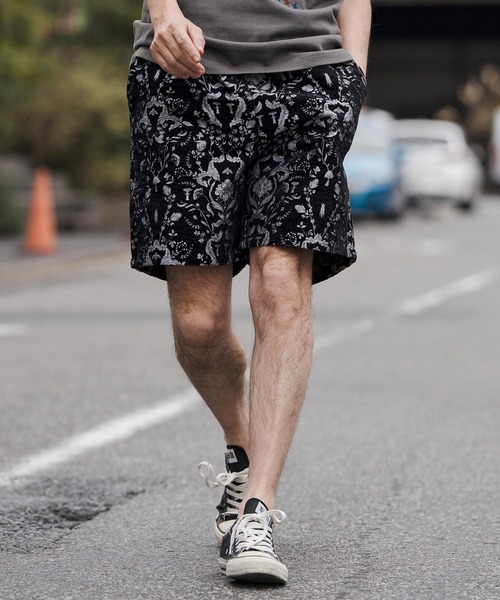 CAMBIO（カンビオ） パンツ mp14674-Classic Leaf Pattern Jacquard