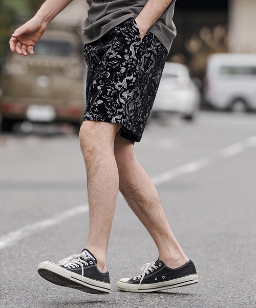 CAMBIO（カンビオ） パンツ mp14674-Classic Leaf Pattern Jacquard