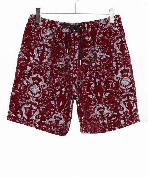 CAMBIO（カンビオ） パンツ mp14674-Classic Leaf Pattern Jacquard