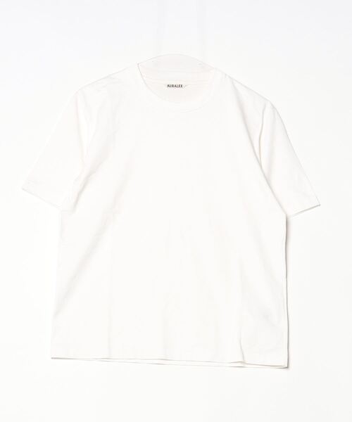 AURALEE ホワイト 半袖シャツ AURALEE（オーラリー） 半袖Tシャツ 1 ホワイト レディース : ZOZOTOWN