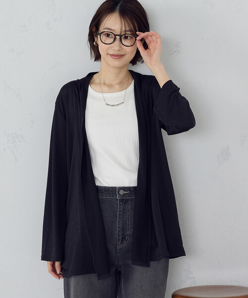 【コムサイズム】カーディガン COMME CA ISM（コムサイズム） カーディガン 「接触冷感・UVカット・防