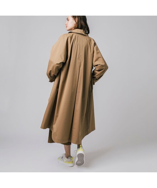 LACOSTE（ラコステ） ステンカラーコート 34 アイボリー レディース