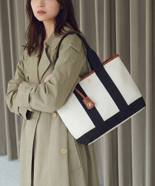 「BEVERLY HILLS POLO CLUB」 ハンドバッグ FREE ベージュ系その他2 レディース_画像5