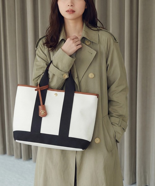 「BEVERLY HILLS POLO CLUB」 ハンドバッグ FREE ベージュ系その他2 レディース_画像6