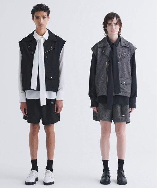 「CULLNI」 長袖シャツ 0 ブラック メンズの画像