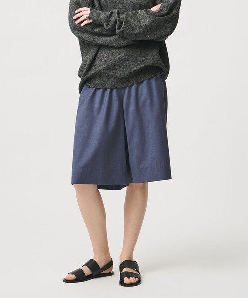 LOEFF（ロエフ） ワイドパンツ ハーフパンツ パンツ 短パン 「LOEFF