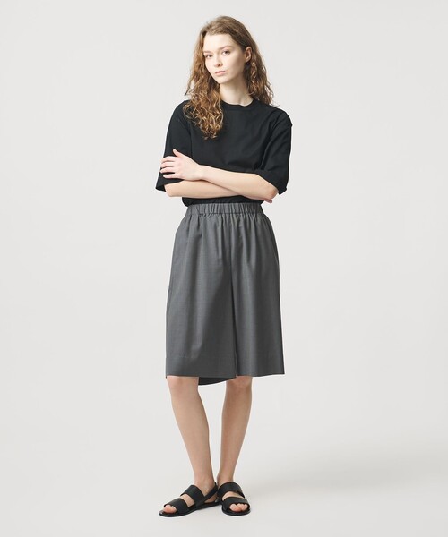 LOEFF トロピカルウール　ハーフパンツ LOEFF（ロエフ） ワイドパンツ ハーフパンツ パンツ 短パン 「LOEFF