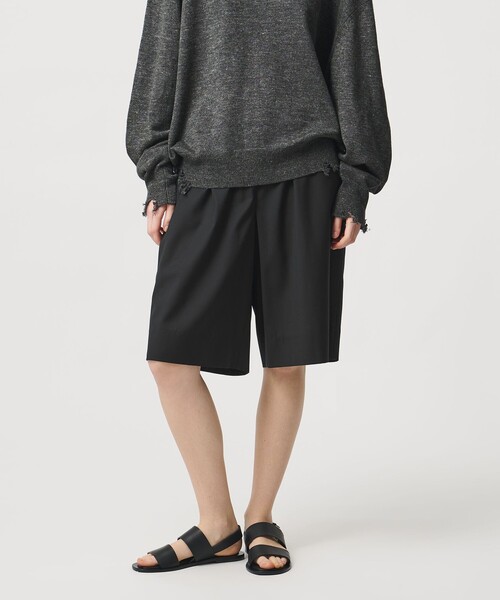 LOEFF（ロエフ） ワイドパンツ ハーフパンツ パンツ 短パン 「LOEFF