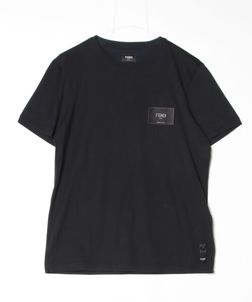 ☆FENDI☆ロゴパターン ブラック 半袖Tシャツ☆タグ無し新品未使用品☆Ｓ☆ FENDI（フェンディ） 半袖Tシャツ M ブラック レディース : ZOZOTOWN