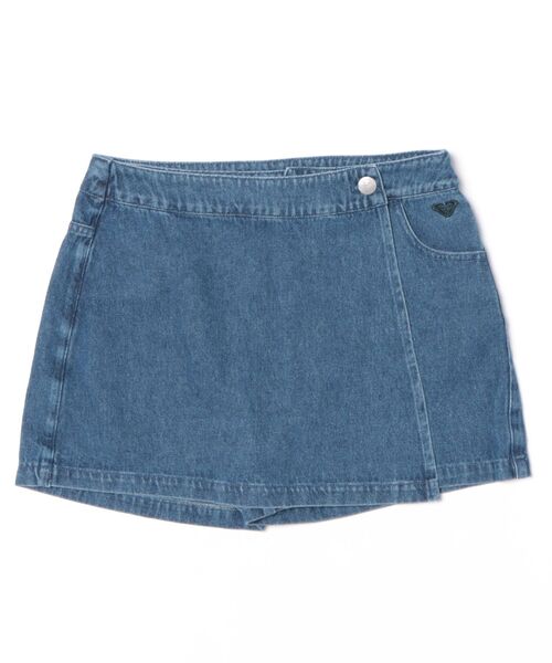 ROXY（ロキシー） パンツ ショートパンツ デニム ラップ付き スカート