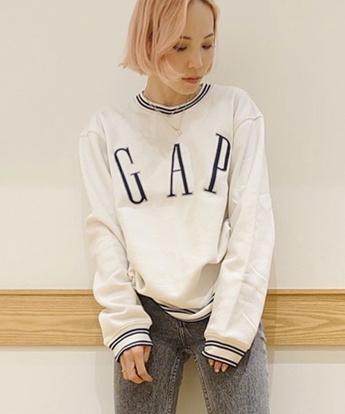 GAP（ギャップ） スウェットカットソー M ホワイト系その他 メンズ 