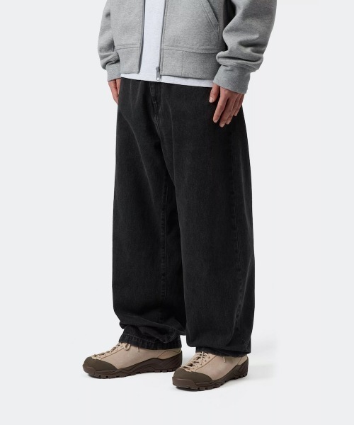 専用です　カーハートcarhartt wip ランドンパンツ28 ヘビーストーン Carhartt WIP（カーハートワークインプログレス） ワイドパンツ