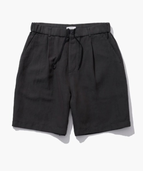 パンツ ATON (エイトン) COTTON LINEN VOILE | LOOSE FIT SHORTS メンズの画像