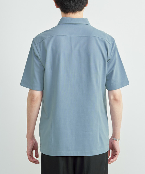 MEN'S MELROSE ポロシャツ 半袖 ソロナテックカノコ半袖ポロシャツ（一