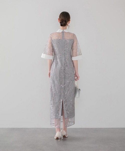 Leja ドレス 結婚式ドレス お呼ばれドレス Leja（レジャ） パーティードレス ドレス 「LEJA」シアースパンコール