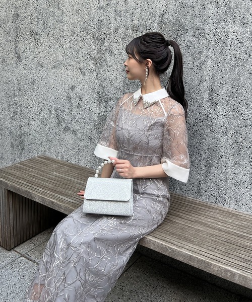 Leja（レジャ） パーティードレス ドレス 「LEJA」シアースパンコール
