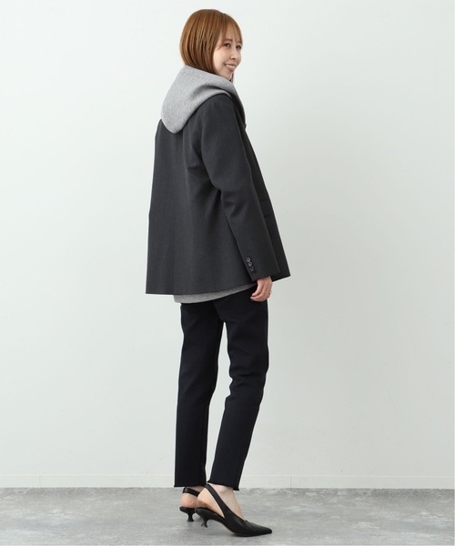 SLOBE IENA(スローブイエナ) ジップアップパーカー - グレー SLOBE IENA(スローブイエナ) ジップアップパーカー - グレー