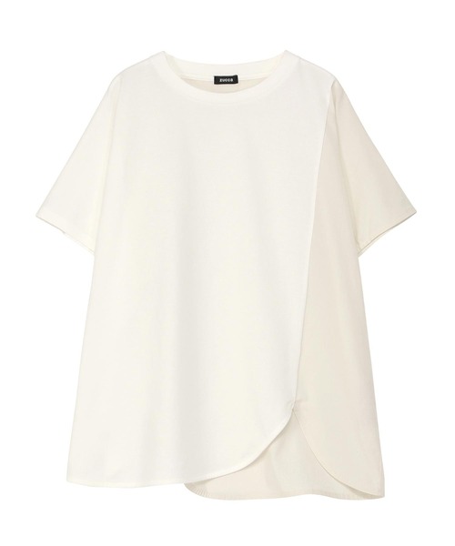「ZUCCa」 半袖Tシャツ M size グレー レディース_画像4