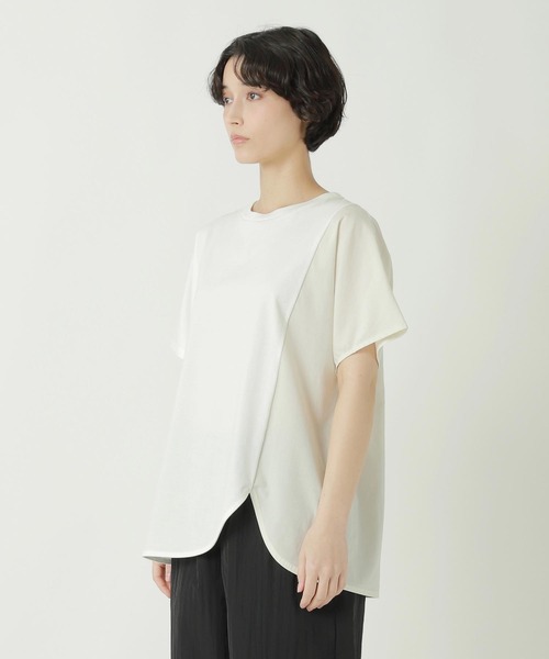 「ZUCCa」 半袖Tシャツ M size グレー レディース_画像10
