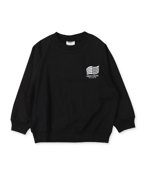 「GROOVY COLORS」 「KIDS」長袖カットソー 120 ブラック キッズ_画像3