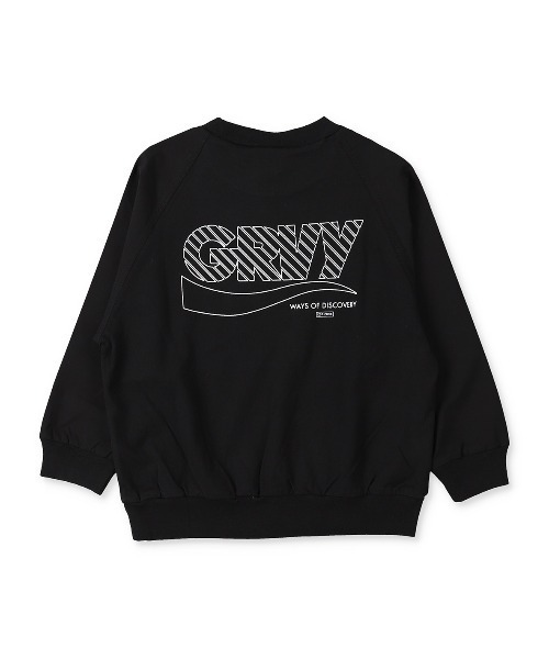 「GROOVY COLORS」 「KIDS」長袖カットソー 120 ブラック キッズ_画像4
