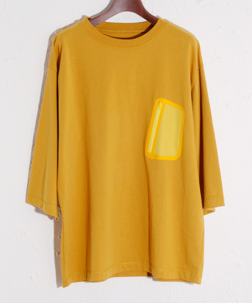 MR.EVERYDAY`S tシャツ MR.EVERYDAY'S BIG POCKET 7分T-SHIRTS