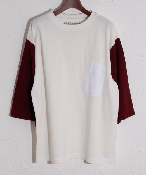 tシャツ MR.EVERYDAY'S ミスターエブリデイズ / ビッグシルエットポケットTシャツ ポケT レディース メンズ MR.EVERYDAY`S tシャツ MR.EVERYDAY'S BIG POCKET 7分T-SHIRTS