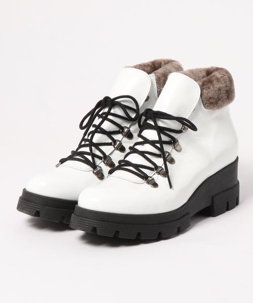 ground green store ブーツ NILA＆NILA / ANN79530 異素材コンビ